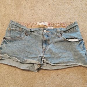 Levi's juniors jean shorts